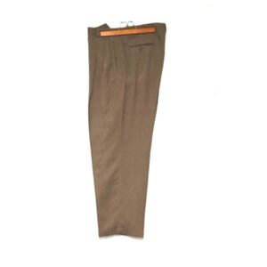 Slates pants tan wool blend Size: 38 X 32